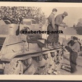 [Z.Kav.Schütz.Rgt.10.001] Foto Wehrmacht Polen 1939 Beutepanzer 7TP bei Jaroslaw Radymo 4. leichte Div. aw