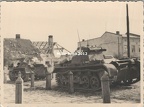 [Pz.Kpfw.I Ausf.A] Pz.Rgt.15, (5.!)#34 (001){a} Panzer I in zerstörter Ortschaft in Polen, 1939 aw