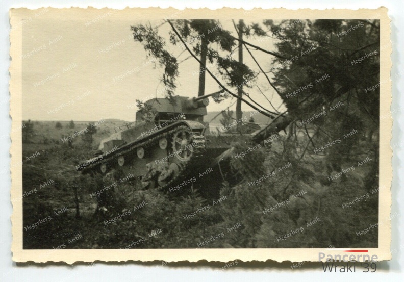 [Z.Inf.Rgt.134.001] (A23) Foto Polen Feldzug polnischer Beute Panzer 7TP polish Tank Wehrmacht aw.jpg