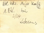 [Z.Inf.Rgt.123.001] G264  Kdr. Major Krafft Polen 1939 Lobsens Łobżenica rw