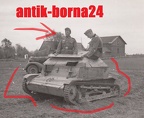 [Z.Inf.Rgt.123.001] G347  b. Ilow Beute Panzer Tank Tankette Polen 1939 bw