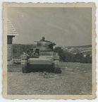 [Z.Geb.Div.03.002] Orig. Foto polnische englische Vickers Mark E Beute Panzer Tank in Polen 1939
