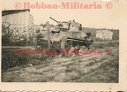 [Z.s.Art.Abt.(mot.).641.003] W123 Foto Polen 1939 Wehrmacht Soldaten polnischer 7TP Beute Panzer polish tank
