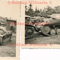 [Z.s.Art.Abt.(mot.).641.003] W148 Fotos Polen 1939 Blitzkrieg Wehrmacht mit Panzerkamfpwagen II Nummer Panzer