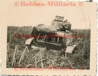[Z.s.Art.Abt.(mot.).641.003] W150 Foto Polen 1939 von Wehrmacht erbeuteter polnischen 7TP Panzer polish tank