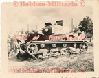[Z.s.Art.Abt.(mot.).641.003] W151 Foto Polen 1939 von Wehrmacht erbeuteter polnischen 7TP Panzer polish tank