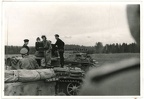 Orig. Foto 25.PD Panzer III Mannschaftswagen Steyr 1500A bei WARSCHAU Polen 1944 e