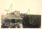 [Z.X0109] (D37232) Foto zerstossener Panzerzug bei Plochocin Polen 1939 Panzer aw