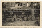 [Z.Pz.Rgt.06.003] A851 Foto Wehrmacht Panzer Regt. 6 Polen Panzer II Technik Details Fahrwerk TOP