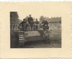 [Z.Pz.Rgt.06.003] A859 Foto Wehrmacht Panzer Regt. 6 Polen Feldzug 1. Pause nach Gefecht combat !