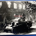 [Z.X0107] Foto, Wk2, Einmarsch in Polen, Ort rückseitig, September 1939, Panzer aw