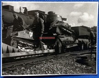 [Z.X0107] Foto, Wk2, Polen im September 1939, Dampflok und Beute Panzer