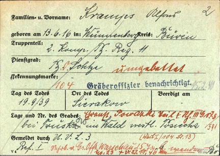 [Pz.Rgt.11] Panzerschütze Alfons Kramps (001){a} aw