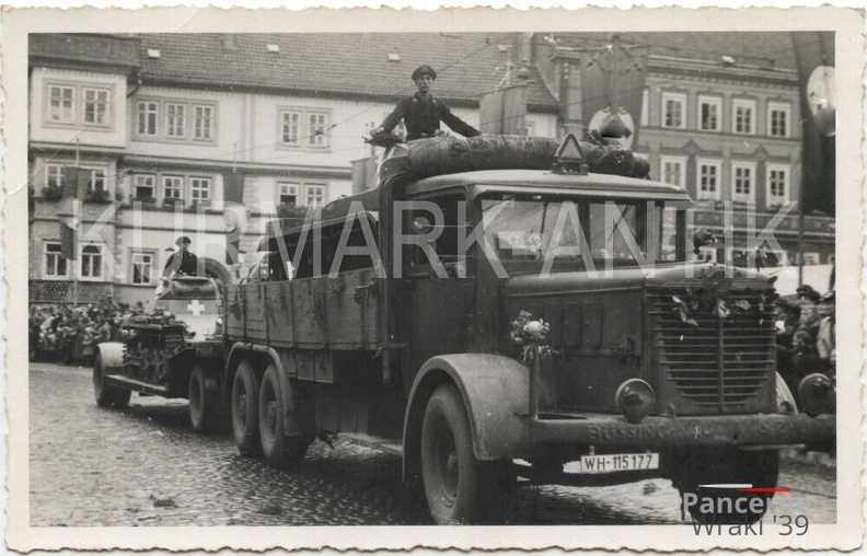 [Z.Pz.Abt.66.001] S862 Foto Wehrmacht Panzer Regt. 7 Pz. Abtl. 66 LKW Büssing nach Polen Böblingen.jpg