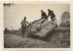 [Z.Pz.Abt.66.001] S889 Foto Wehrmacht Panzer Regt. 7 Pz. Abtl. 66 Polen Beute Panzer PAK Kanone Ta