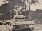 [Z.Krad.Schtz.Btl.01.002] Foto Wk 2, original, Polen 1939 (11) Kradmelder, Panzer, Einmarsch - Nachlass cw
