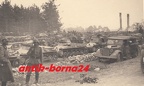 [Z.X0111] Foto WH A62 Soldat Einmarsch Überfall Polen 1939 Panzer Tank Fahrzeuge Aufmarsch bw
