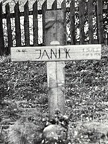 [Z.X0134] Orig. Foto, Grab gefallenen polnischen Soldaten Janik, Polenfeldzug 1939 b