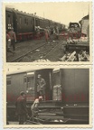 [Z.X0018] B628 Fotos Wehrmacht Polen Przemysl Eisenbahn Bahnhof POW Gefangene Verletzte So