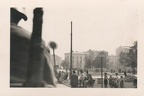 [Z.X0027] Foto 2 WK Krakau Bevölkerung Straßenbahn Haltestelle Przystanek Polen Feldzug aw