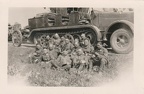[Z.X0027] Foto 2 WK Krakau Soldaten Kettenfahrzeug Geschütztransport Polen Feldzug 1939!40 aw