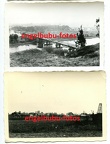 [Z.X0031] POLEN 1939 - Rozan - Polen -Masowien - Brücke, Narew, Selt. Ansicht aw