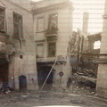 [Z.X0035] H247 Foto 2.WK Polen LUBLIN zerstörte Gebäude Stadt Wohnhaus Bewohner bw