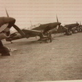 [Z.X0035] H254 Foto 2.WK Polen Radom Masowien Flugplatz Stuka Junkers Ju87 #2 bw