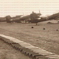 [Z.X0035] H255 Foto 2.WK Polen Radom Masowien Flugplatz Stuka Junkers Ju87 #3 bw