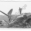 [Z.A.Nachr.Rgt.549.001] Abgeschossener Deutscher Bomber Flugzeug bei Modlin Polen 1939 aw