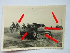 [Z.Inf.Rgt.11.002] #37 Foto Inf.Rgt.11 Polen Feldzug Beute Panzer Tankette TK-3 Camo Fahrrad Truppen