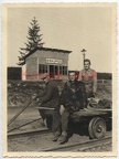 [Z.Inf.Rgt.101.002] E223 Foto Wehrmacht I.R.32 Polen Eisenbahn Biskupice Bischdorf Radlau Opole TOP