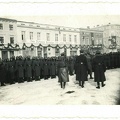 [Z.MG.Btl.01.001] Orig. Foto Offiziere bei Besichtigung in TUCHEL Tuchola Polen 1939