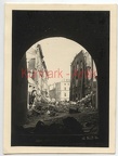 [Z.X0048] R014 Foto Wehrmacht Polen Feldzug Warschau Ruinen combat getto zyd jew Haus