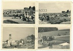 [Z.X0045] #009 4 Fotos Wehrmacht Polenfeldzug 1939 Bauern Zivilisten Flüchtlinge Geschütz Wrack