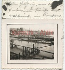 [Z.X0054] T477 Foto Wehrmacht Polen Feldzug Pinczów Not Brücke Ponton Front