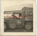 [Z.X0055] T492 Foto Wehrmacht Polen Feldzug Beute Steyr LKW Comic bemalung Emblem Wappen