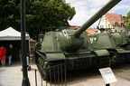 ISU-122, Kołobrzeg, Muzeum Oręża Polskiego, 2014r. (022){a}