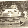 [TKS][#181]{502}{a} 61.SzCzR, weiße Balkenkreuz (długi na przedniej płycie), okolice Głowna, 2 tarcze