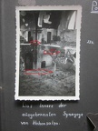[Z.X0064] Original Foto Hohensalza ausgebrannte Synagoge Jude Jew Judaika Polen 1939