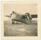 [Z.Inf.Rgt.82.001] Foto Infanterie Reg. 82 Polenfeldzug 1939 polnisches Flugzeug LWS-4 Zubr PZL-30