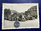 [Z.X0067] Bergzabern 3 Achser Mercedes Diesel Funker Abteilung Halle Saale 1939 aw