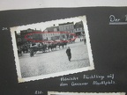 [Z.X0064] Original Foto Gnesen Polnische Flüchtlinge Marktplatz Geschäfte Pferd Wagen 1939