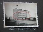 [Z.X0064] Original Foto Lublin Hochhaus Kompanie Funktrupp Fahne Polen 1939