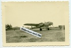 [Z.X0069] C18 Foto Polen Flughafen Radom 1939 schw. deut. Flugzeug Bomber Kennung 3Z BP aw