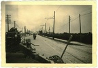 [Z.X0070] Orig. Foto Artillerie Geschütz b. Kampf am Flugplatz WARSCHAU Okecie Polen 1939
