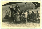 [Z.X0070] Orig. Foto Junkers Ju 52 Flugzeug am Flugplatz ORONSKO b. Radom Polen 1939