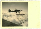 [Z.X0070] Orig. Foto Junkers Ju 87 Stuka Flugzeug St.G.2 im Flug über Polen 1939 b