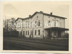 [Z.Geb.Div.02.001] R312 Foto Wehrmacht Polen Feldzug Sędziszów Jędrzejowski Eisenbahn Bahnhof !