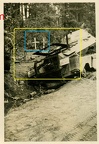 [PSW][#585]{102}{a} s.Pz.Sp.Wg (FU) Sd.Kfz.232 (8 Rad), Aufkl.Abt.(mot.).13, WH-221499, Oszczepalin Pierwszy (k.Kocka) (Hptm.Lunke, Ltn.Scheiber), w rowie